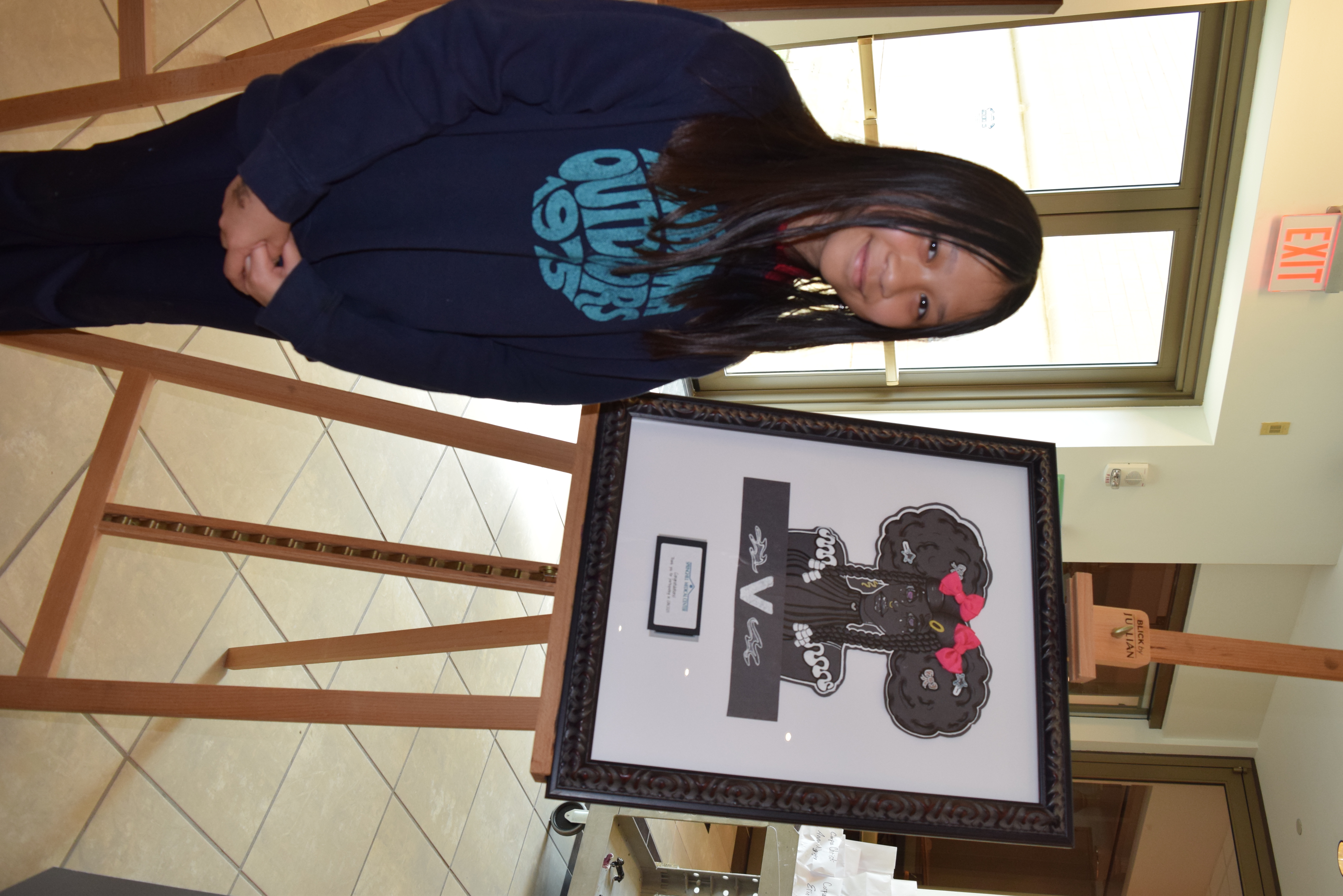 1st Place for "Vivian" (3-5 grades) by Vivian Ngo - O'Rourke Elementary
