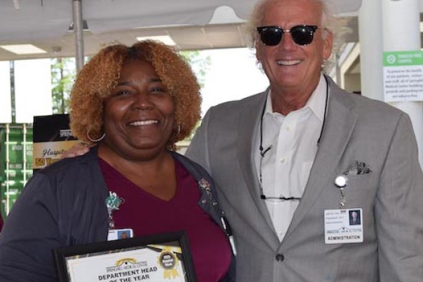 Judith Harris Honored as Department Manager of the Year