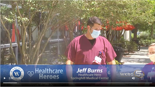 Jim Burns Healthcare Hero