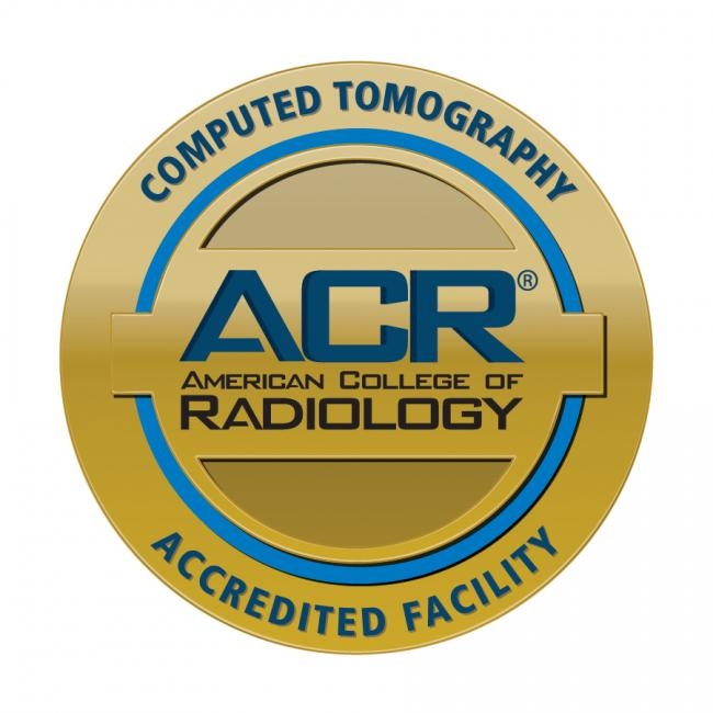 ACR Accredited CT Imaging Facility