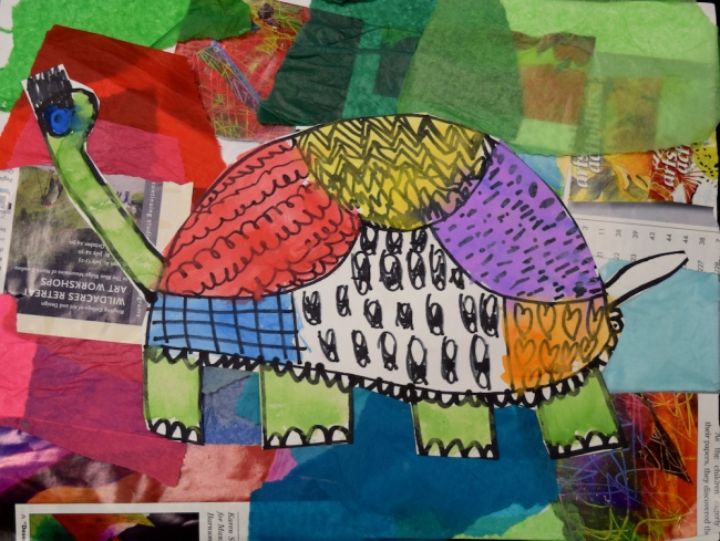 2023 Color by Kids "Rainbow Turtle"